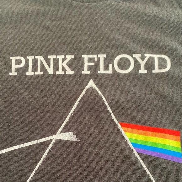 Pink Floyd men tee shirt , the other side of the moon , medium , black rainbow - Picture 3 of 9